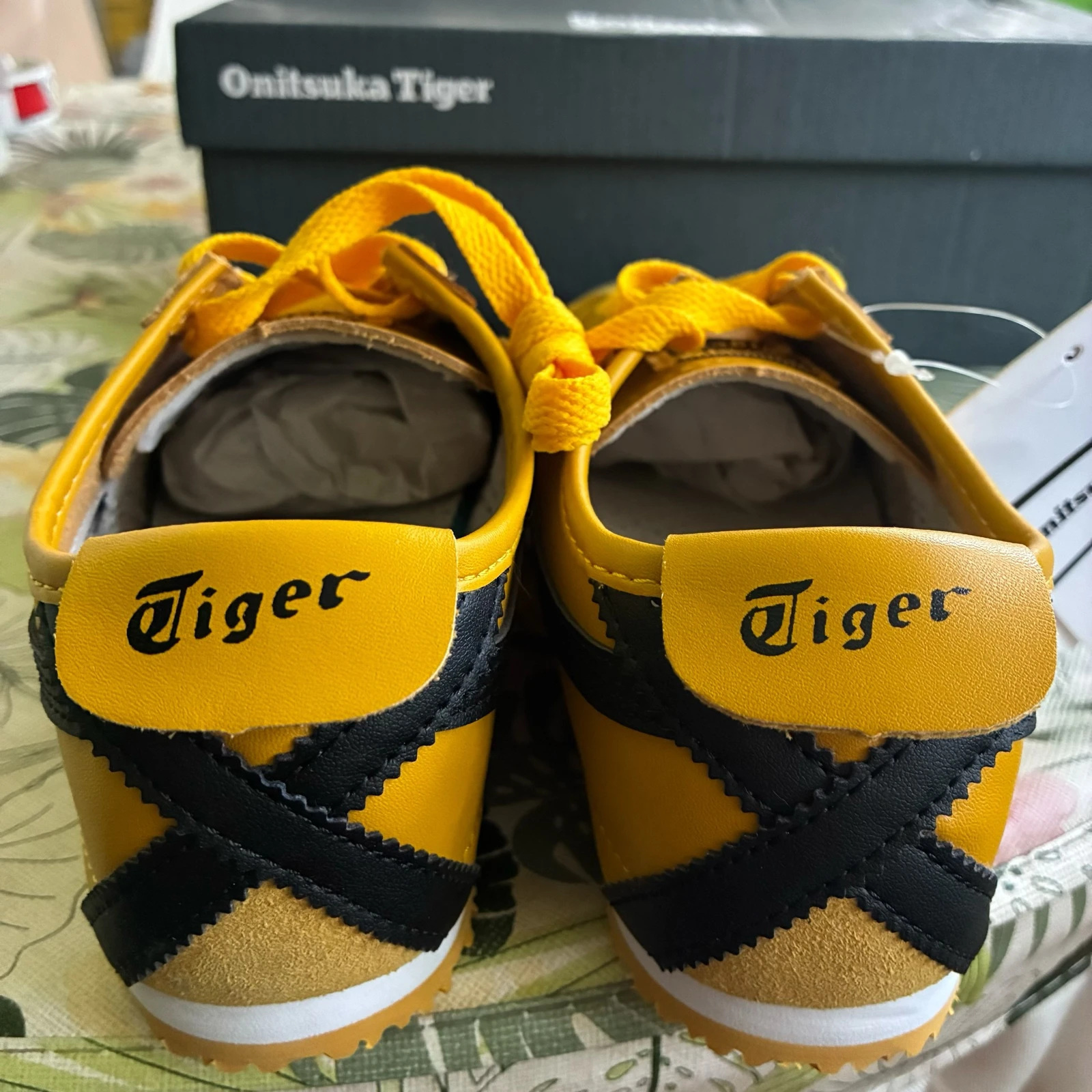 Onitsuka Tiger Mexico 66 Jaune & Noir – Taille 39 – Neuves avec boîte – photo 6